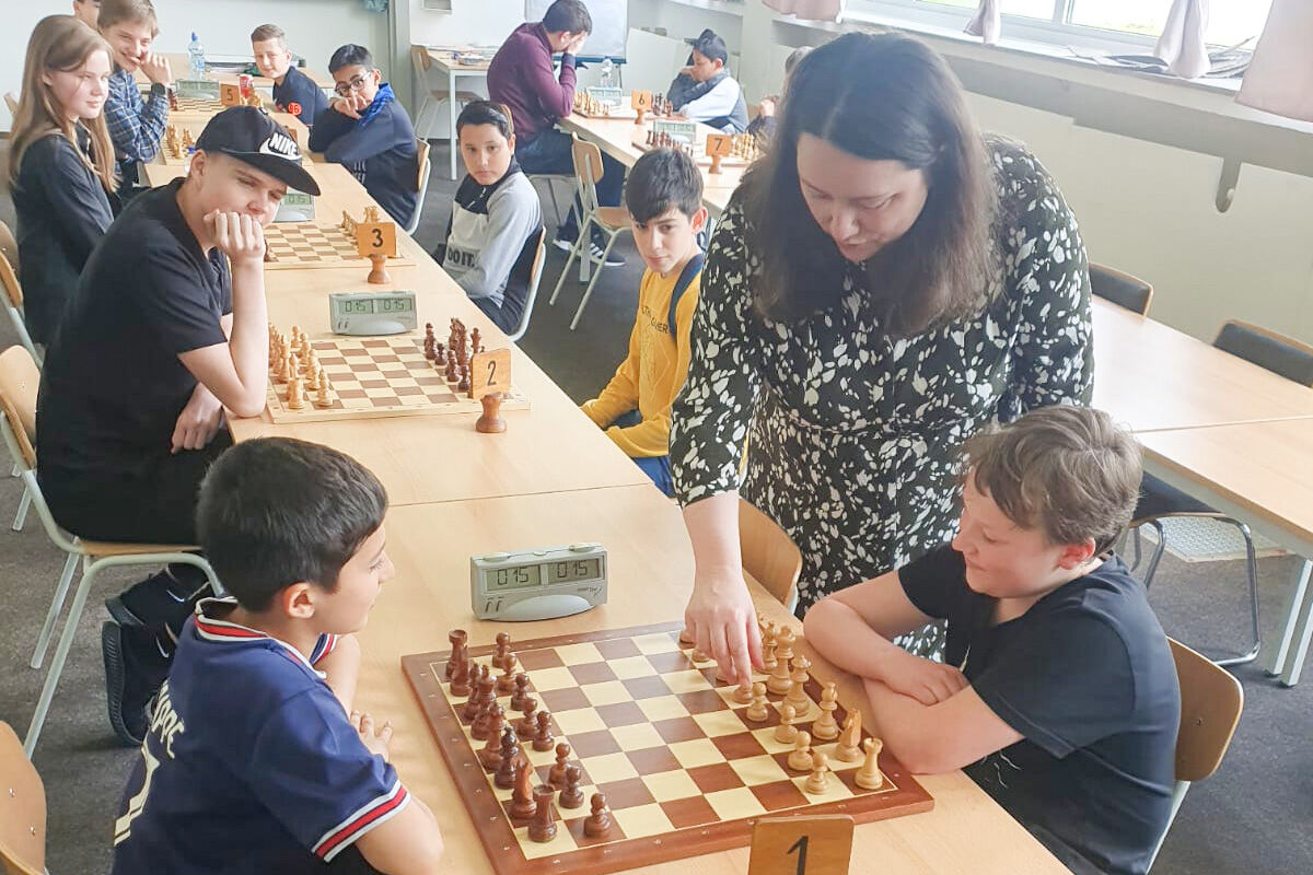 Schach-Jugendstadtmeisterschaft in Eschweiler - Marcel Singh